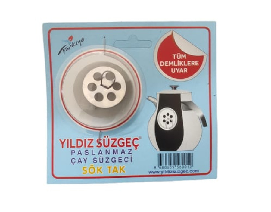 Çay Süzgeci Yıldız-Dolly Demlik İçi