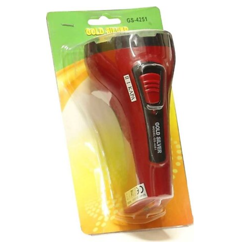 Gold Silver Şarjlı Fener 5W Led