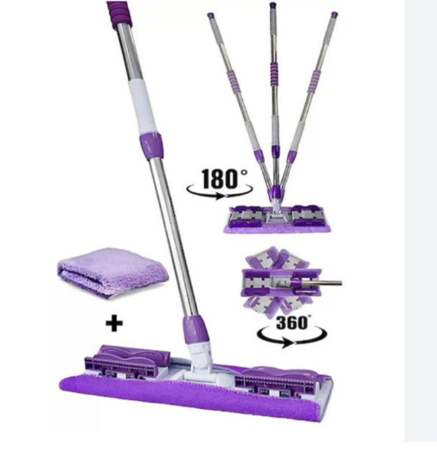 Süper Paletli Sıkıştırmalı Mop ( Yedekli )