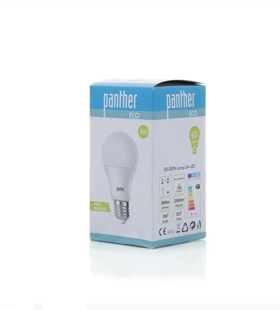 Panther Eco 9W Beyaz Ampul