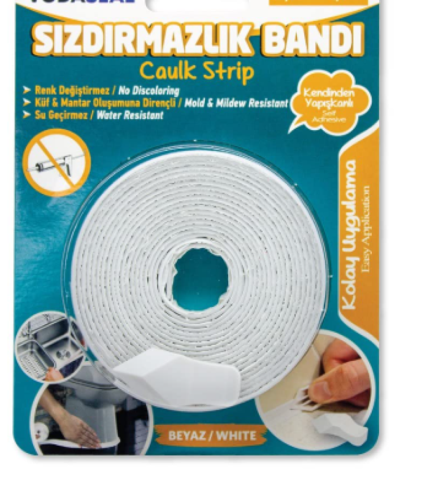 Sızdırmazlık Bantı 12*8 Beyaz